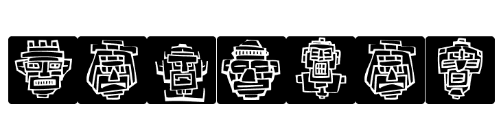 Aztecish  Free Fonts Download