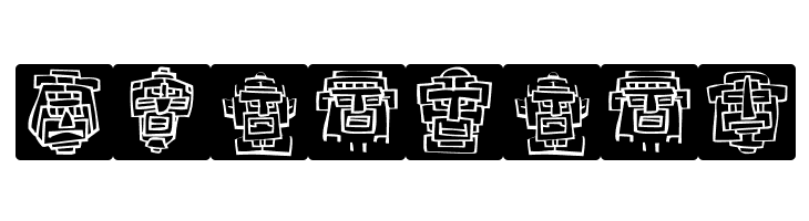 Aztecish  Free Fonts Download