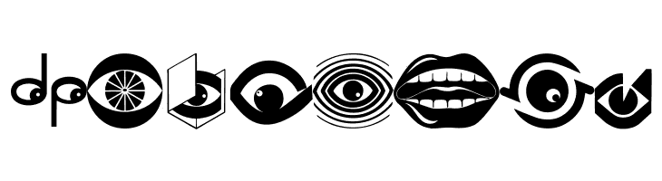 EyesAugenMouth  Free Fonts Download