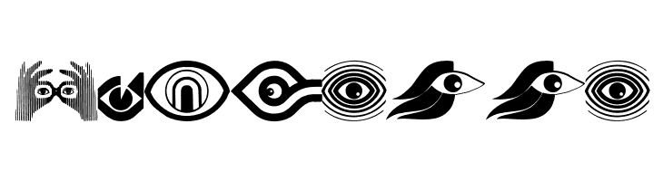 EyesAugenMouth  Free Fonts Download