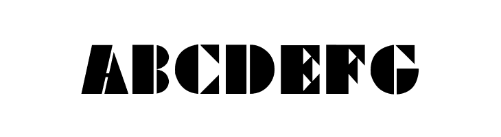 Viking Stencil  Free Fonts Download