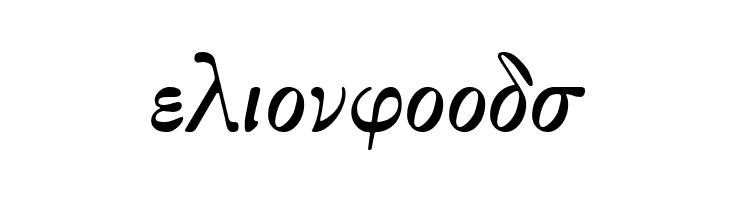 Greek Old Face C  Free Fonts Download