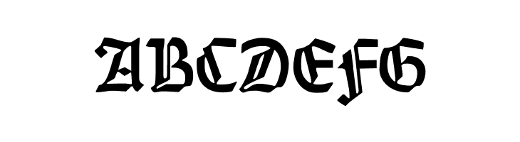 Weiss-Gotisch  Free Fonts Download