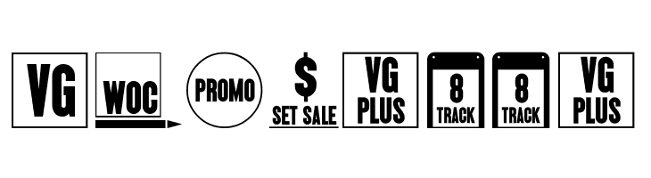Record Collecting JL  Free Fonts Download