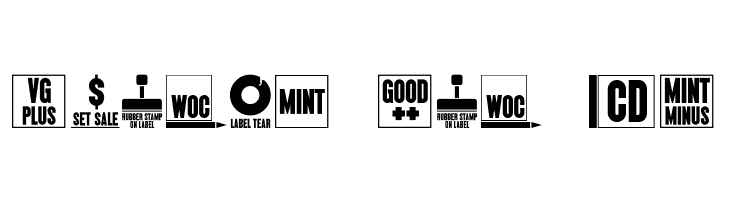 Record Collecting JL  Free Fonts Download