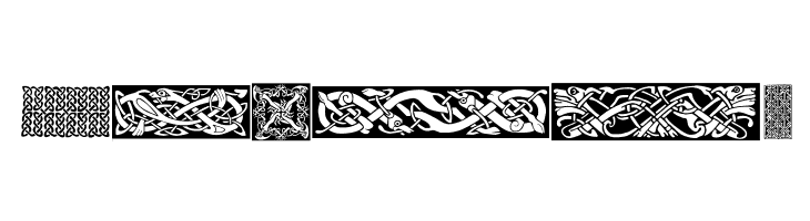 Celtic Patterns  Free Fonts Download