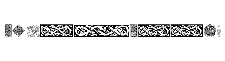 Celtic Patterns  Free Fonts Download