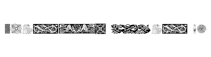 Celtic Patterns  Free Fonts Download