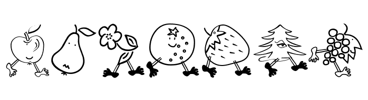 MouseFruitFaces  Free Fonts Download