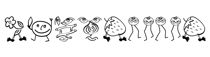 MouseFruitFaces  Free Fonts Download