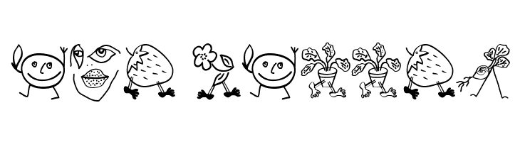 MouseFruitFaces  Free Fonts Download