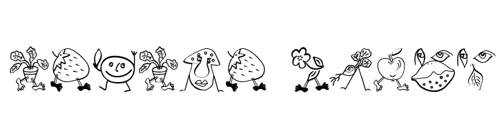 MouseFruitFaces  Free Fonts Download