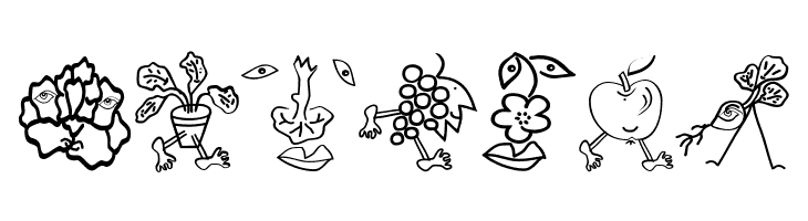 MouseFruitFaces  Free Fonts Download