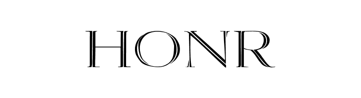 HONR Elizabeth Wd Font