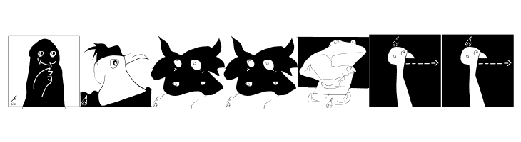 GernKleinThree  Free Fonts Download