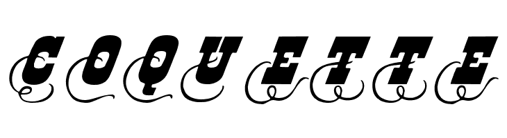 Dodge City Initials  Free Fonts Download