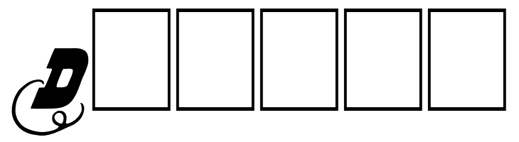 Dodge City Initials  Free Fonts Download