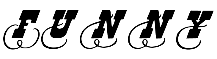 Dodge City Initials  Free Fonts Download