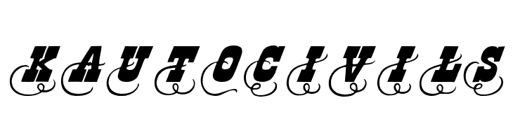 Dodge City Initials  Free Fonts Download