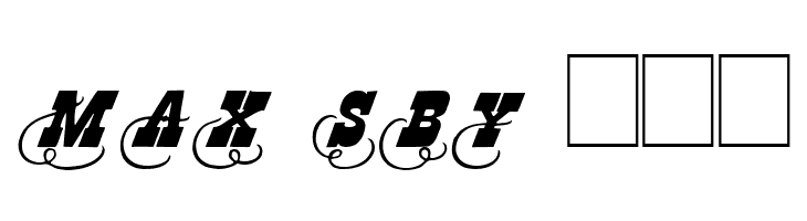 Dodge City Initials  Free Fonts Download