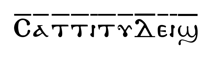 AntoniousOL OverLine  Free Fonts Download