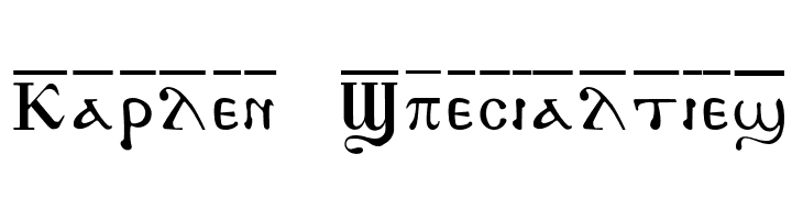 AntoniousOL OverLine  Free Fonts Download