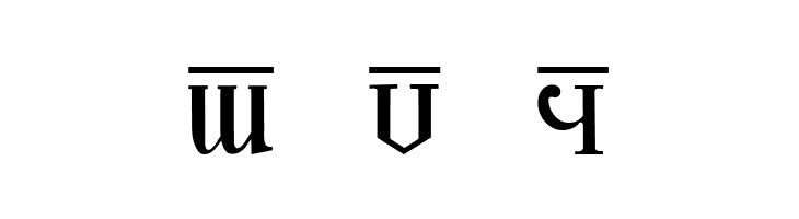 AntoniousOL OverLine  Free Fonts Download
