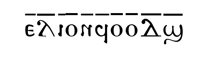 AntoniousOL OverLine  Free Fonts Download