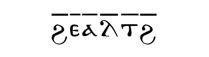 AntoniousOL OverLine  Free Fonts Download