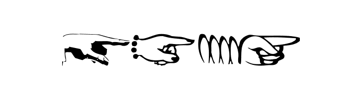 AllHands  Free Fonts Download