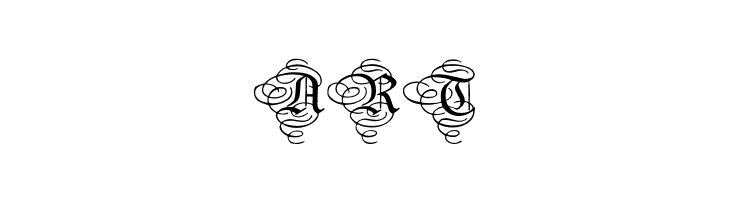 AristokratZierbuchstaben  Free Fonts Download