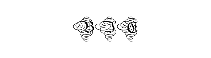 AristokratZierbuchstaben  Free Fonts Download