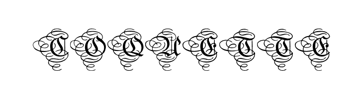 AristokratZierbuchstaben  Free Fonts Download