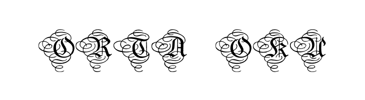 AristokratZierbuchstaben  Free Fonts Download