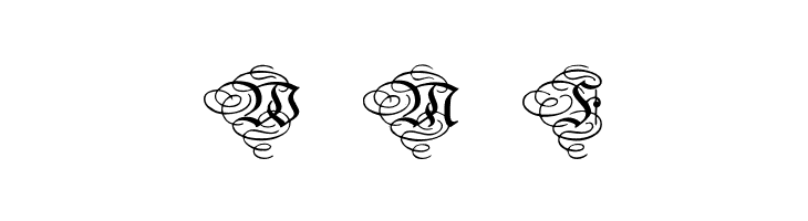 AristokratZierbuchstaben  Free Fonts Download