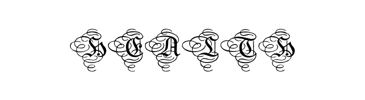 AristokratZierbuchstaben  Free Fonts Download
