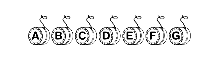 KR YoYo  Free Fonts Download