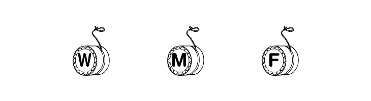 KR YoYo  Free Fonts Download
