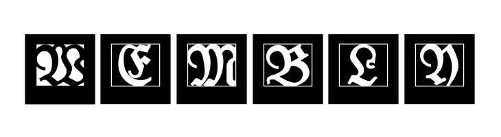 LufrakturBricks  Free Fonts Download