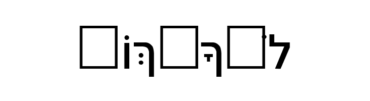 Noam-New-Hebrew  Free Fonts Download