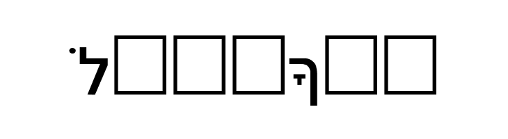 Noam-New-Hebrew  Free Fonts Download