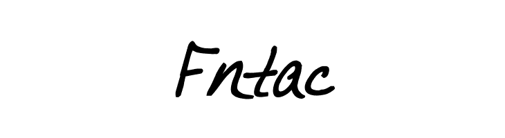 Fntac VTC JoeleneHand Bold Italic Font