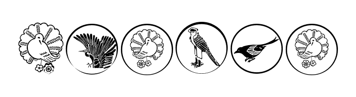 BirdSymbols  Free Fonts Download