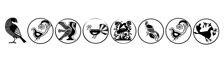 BirdSymbols  Free Fonts Download
