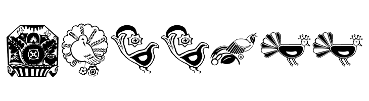 BirdSymbols  Free Fonts Download