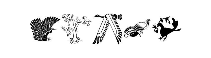 BirdSymbols  Free Fonts Download