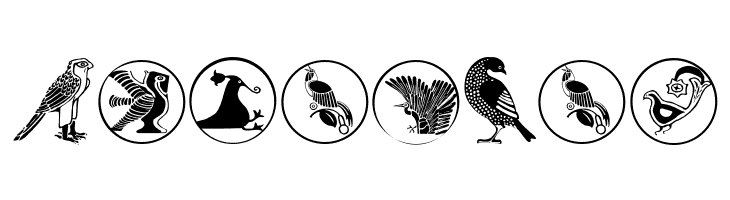 BirdSymbols  Free Fonts Download