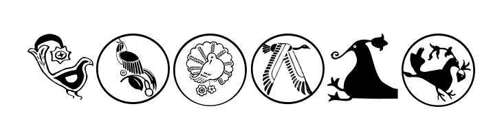 BirdSymbols  Free Fonts Download