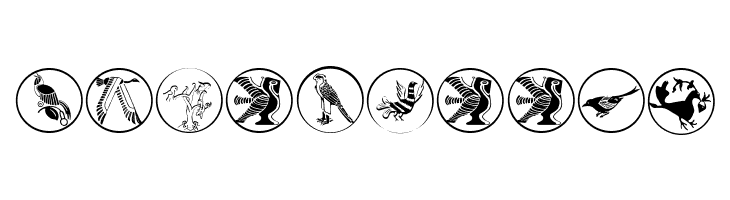 BirdSymbols  Free Fonts Download