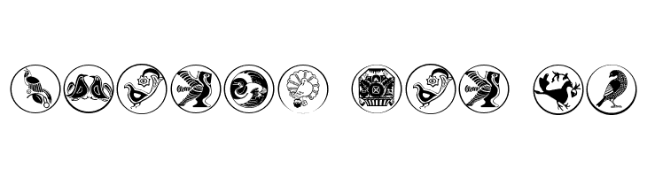 BirdSymbols  Free Fonts Download